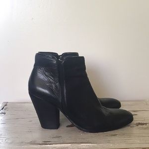 Dolce Vita Leather Ankle Booties